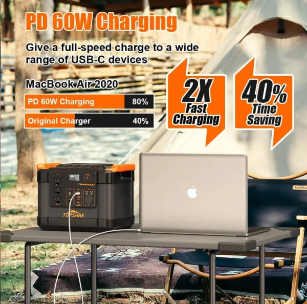 پاور استیشن TOPSHAK مدل TS-PS1000 توان 1200 وات - تصویر 5