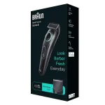 ماشین اصلاح و خط زن ریش براون Braun سری 3 مدل BT3411 - تصویر 2