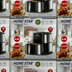 سرخ کن بدون روغن هوم استار مدل 893 سری 2025 با 18 ماه گارانتی کتبی - تصویر 5