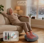 نمای کامل دستگاه ماساژور پا Medcursor MDFM400 رنگ مشکی